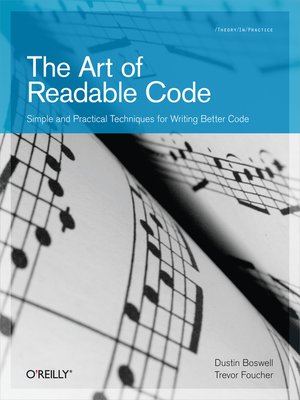 cover image of The Art of Readable Code